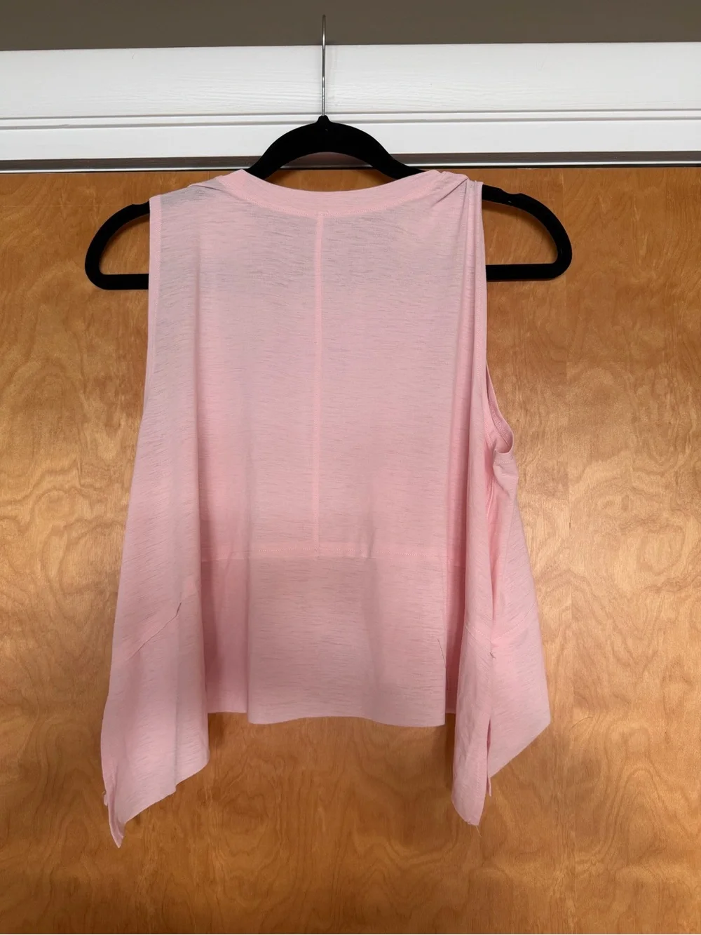 Free People Pale Pink Layered Sleeveless Tank
